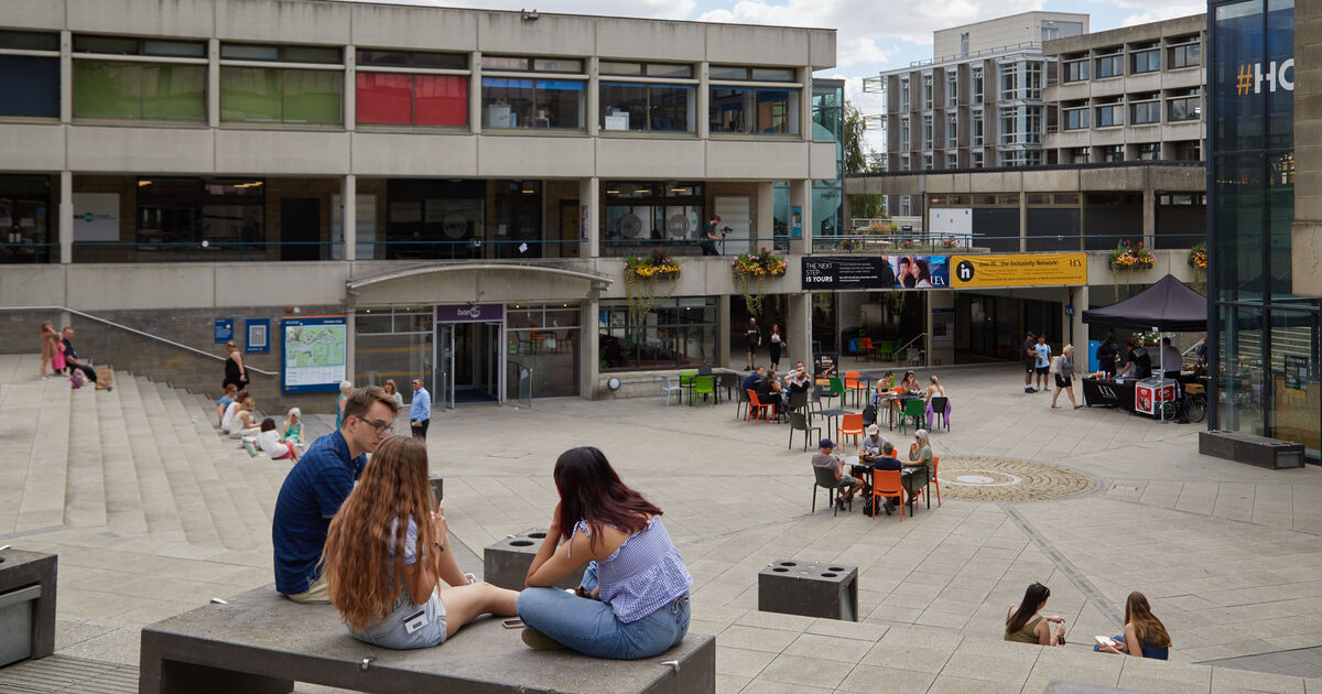 Students in the Sqaure